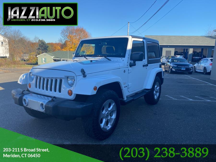 2013 Jeep Wrangler 4WD 2dr Sahara, available for sale in Meriden, Connecticut | Jazzi Auto Sales LLC. Meriden, Connecticut 2013 Jeep Wrangler 4WD 2dr Sahara, available for sale in Meriden, Connecticut | Jazzi Auto Sales LLC. Meriden, Connecticut
