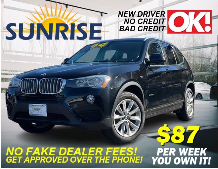 2016 BMW X3 28i. LOW MILES!, available for sale in Rosedale, New York | Sunrise Auto Sales. Rosedale, New York