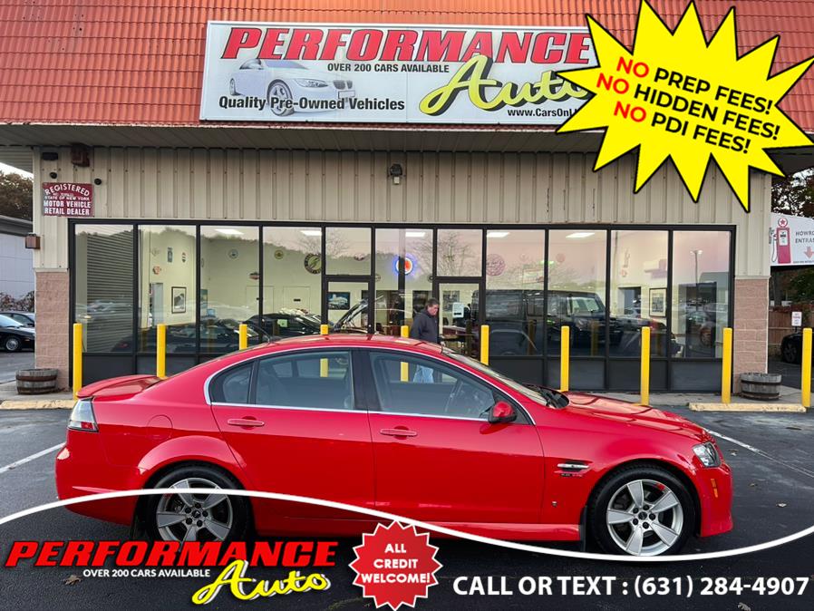 2008 Pontiac G8 4dr Sdn GT, available for sale in Bohemia, New York | Performance Auto Inc. Bohemia, New York 2008 Pontiac G8 4dr Sdn GT, available for sale in Bohemia, New York | Performance Auto Inc. Bohemia, New York