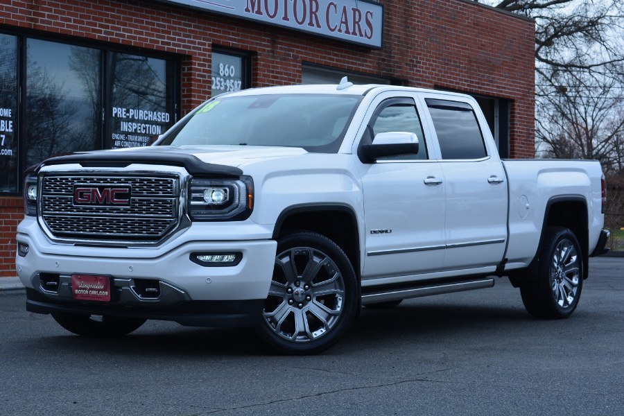 Used GMC Sierra 1500 4WD Crew Cab 143.5" Denali 2018 | Longmeadow Motor Cars. ENFIELD, Connecticut