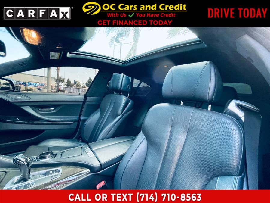 Used BMW 6 Series 640i Gran Coupe 2017 | OC Cars and Credit. Garden Grove, California
