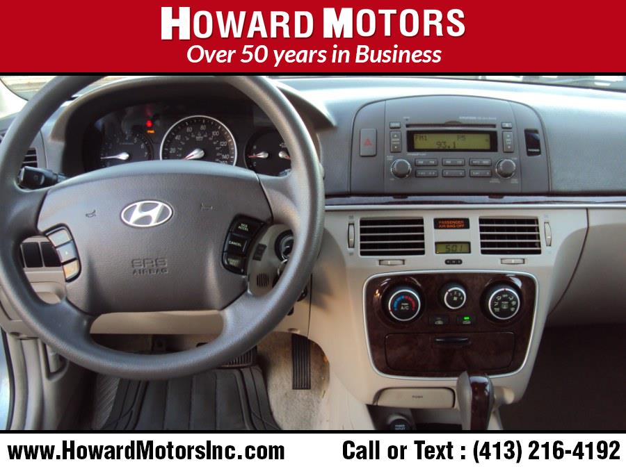 2008 Hyundai Sonata 4dr Sdn I4 Auto GLS, available for sale in Springfield, Massachusetts | Howard Motors. Springfield, Massachusetts 2008 Hyundai Sonata 4dr Sdn I4 Auto GLS, available for sale in Springfield, Massachusetts | Howard Motors. Springfield, Massachusetts