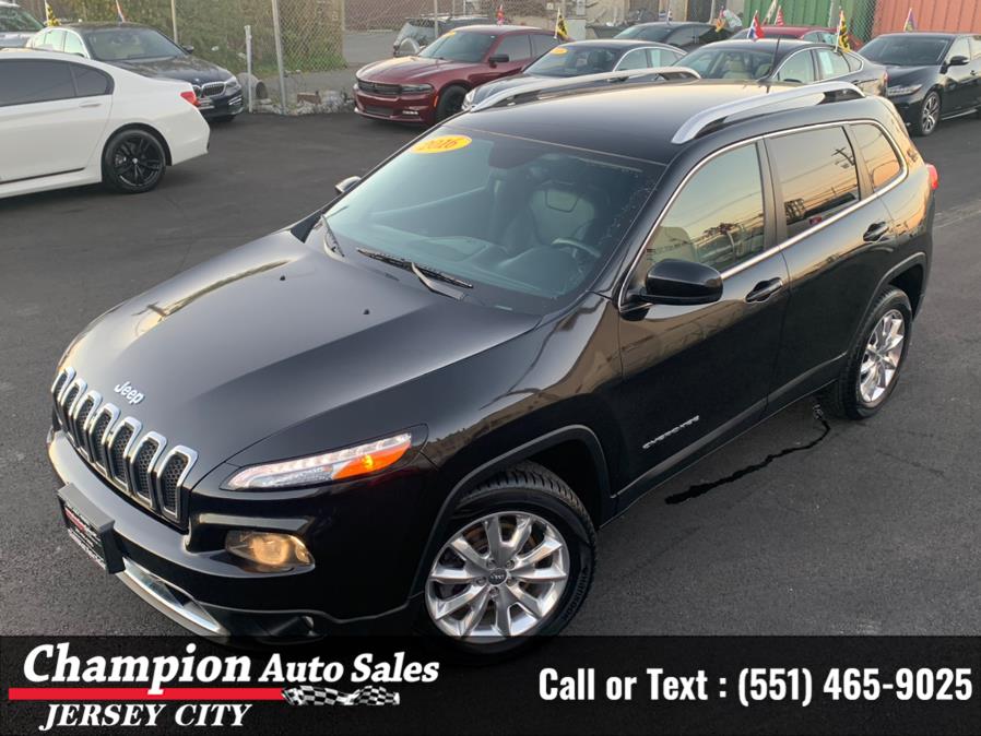 Used Jeep Cherokee 4WD 4dr Limited 2016 | Champion Auto Sales. Jersey City, New Jersey