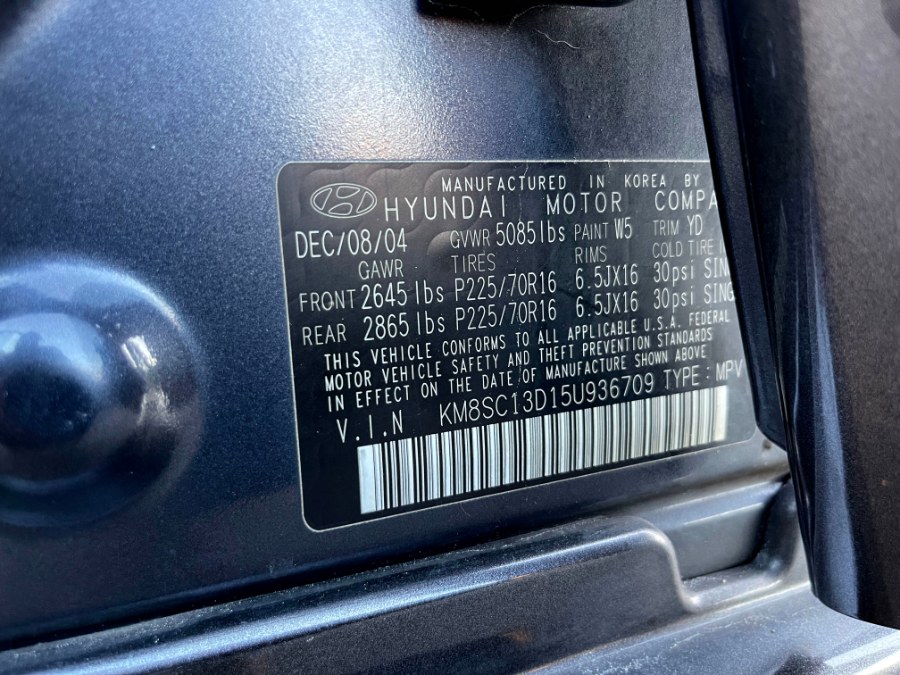 2005 Hyundai Santa Fe 4dr GLS FWD 2.7L Auto, available for sale in Lake Forest, California | Pacific Green Line. Lake Forest, California 2005 Hyundai Santa Fe 4dr GLS FWD 2.7L Auto, available for sale in Lake Forest, California | Pacific Green Line. Lake Forest, California