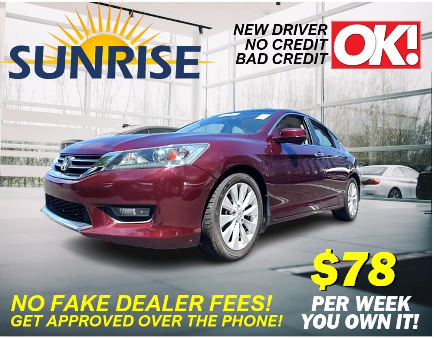 2015 Honda Accord EX-L. CLEAN CARFAX!, available for sale in Elmont, New York | Sunrise of Elmont. Elmont, New York