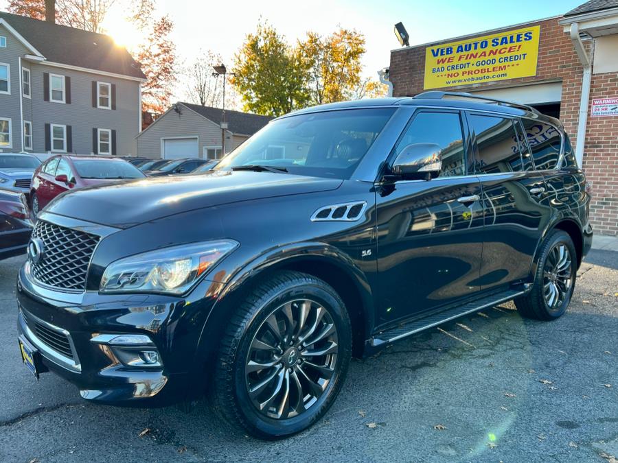 Used INFINITI QX80 AWD LIMITED 2017 | VEB Auto Sales. Hartford, Connecticut