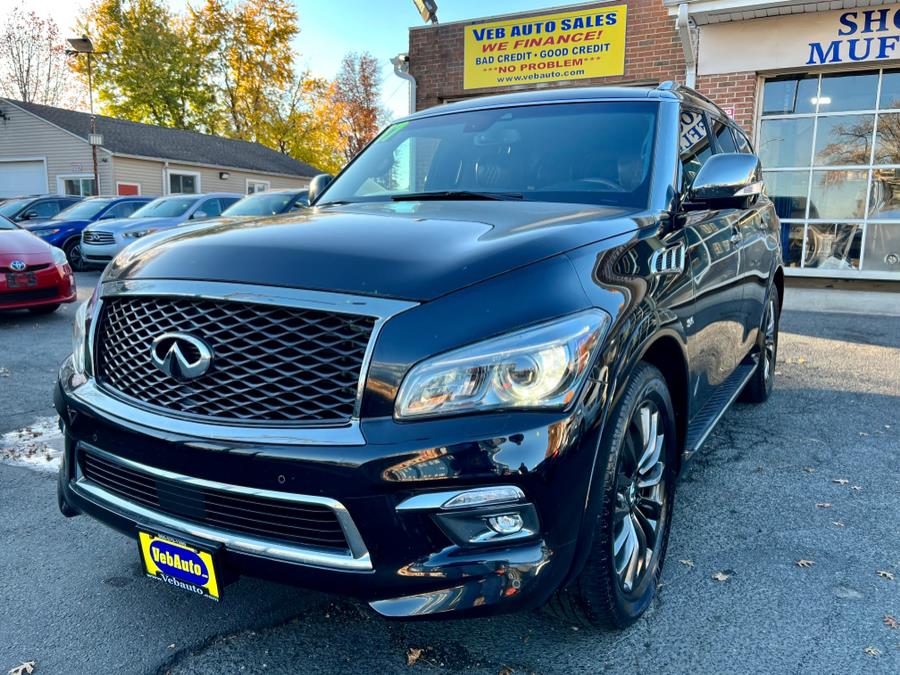 Used INFINITI QX80 AWD LIMITED 2017 | VEB Auto Sales. Hartford, Connecticut Used INFINITI QX80 AWD LIMITED 2017 | VEB Auto Sales. Hartford, Connecticut