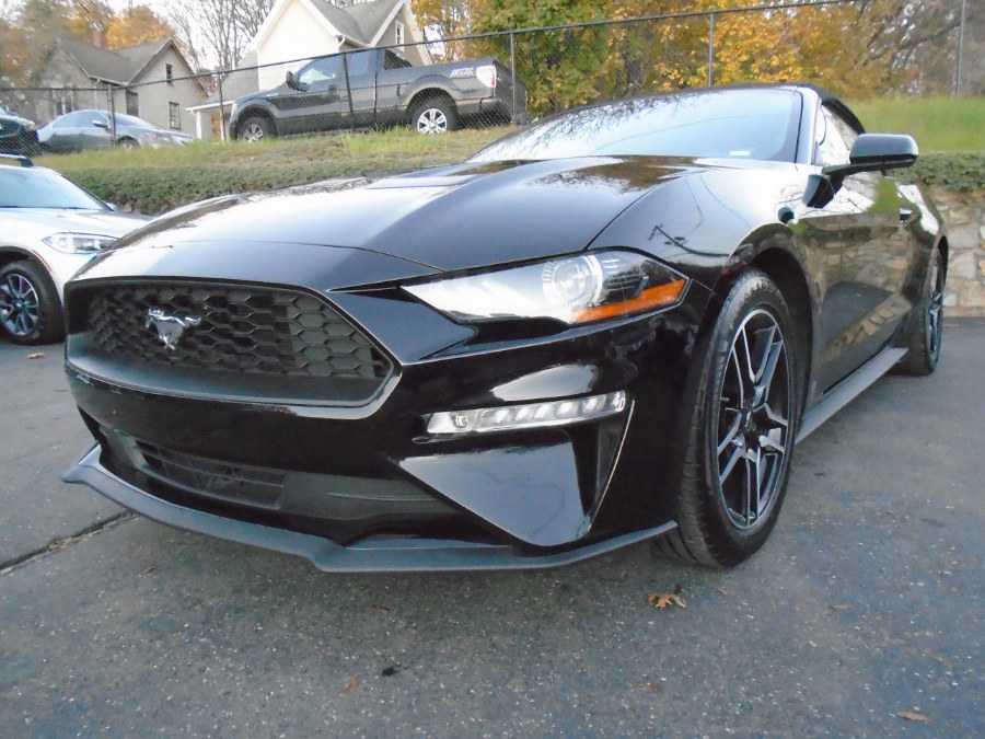 2021 Ford Mustang convertible premium, available for sale in Waterbury, Connecticut | Jim Juliani Motors. Waterbury, Connecticut