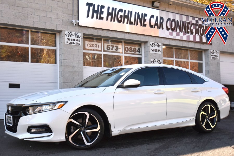 2018 Honda Accord Sedan Sport 1.5T CVT, available for sale in Waterbury, Connecticut | Highline Car Connection. Waterbury, Connecticut