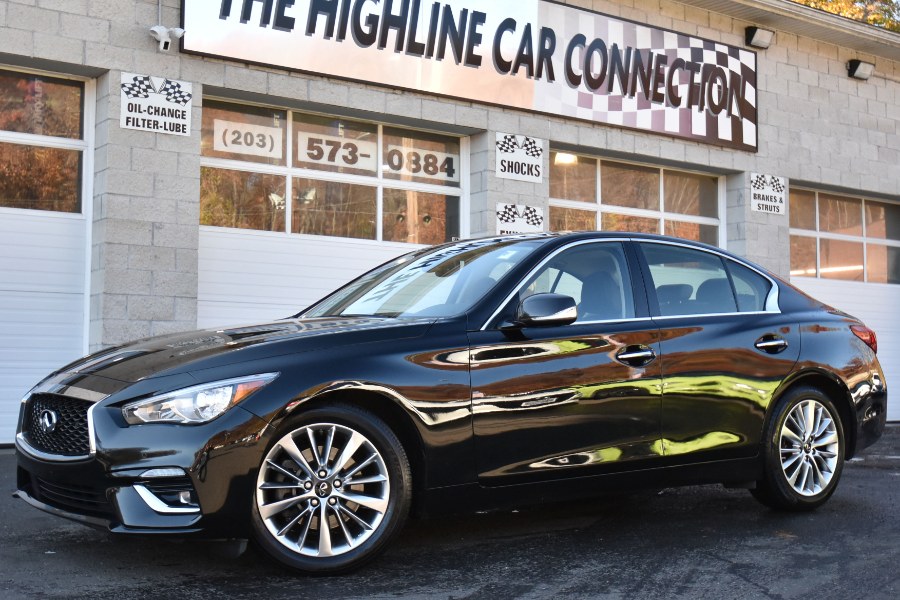 2021 INFINITI Q50 3.0t AWD, available for sale in Waterbury, Connecticut | Highline Car Connection. Waterbury, Connecticut