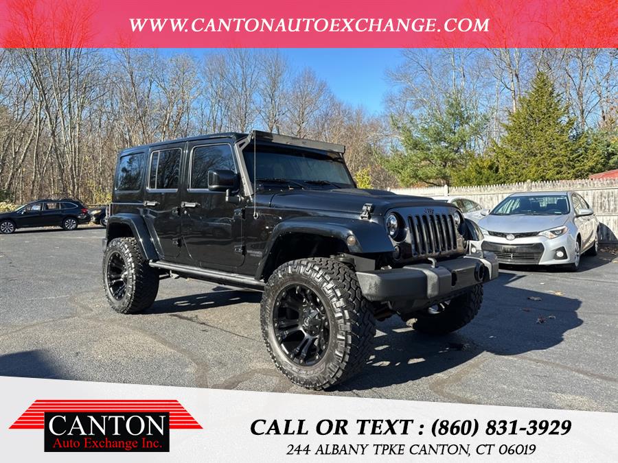 Used Jeep Wrangler Unlimited Sahara 2015 | Canton Auto Exchange. Canton, Connecticut