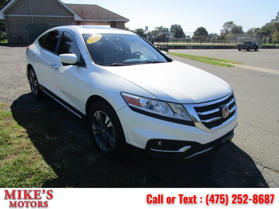 2014 Honda Crosstour 4WD V6 5dr EX-L w/Navi, available for sale in Stratford, Connecticut | Mike's Motors LLC. Stratford, Connecticut 2014 Honda Crosstour 4WD V6 5dr EX-L w/Navi, available for sale in Stratford, Connecticut | Mike's Motors LLC. Stratford, Connecticut