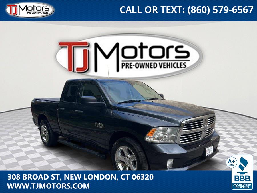 2018 Ram 1500 Express 4x4 Quad Cab 6''4" Box, available for sale in New London, Connecticut | TJ Motors. New London, Connecticut