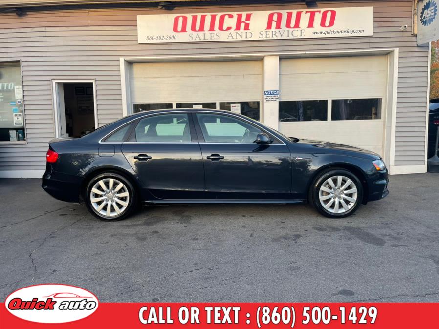 2015 Audi A4 4dr Sdn Auto quattro 2.0T Premium, available for sale in Bristol, Connecticut | Quick Auto LLC. Bristol, Connecticut 2015 Audi A4 4dr Sdn Auto quattro 2.0T Premium, available for sale in Bristol, Connecticut | Quick Auto LLC. Bristol, Connecticut