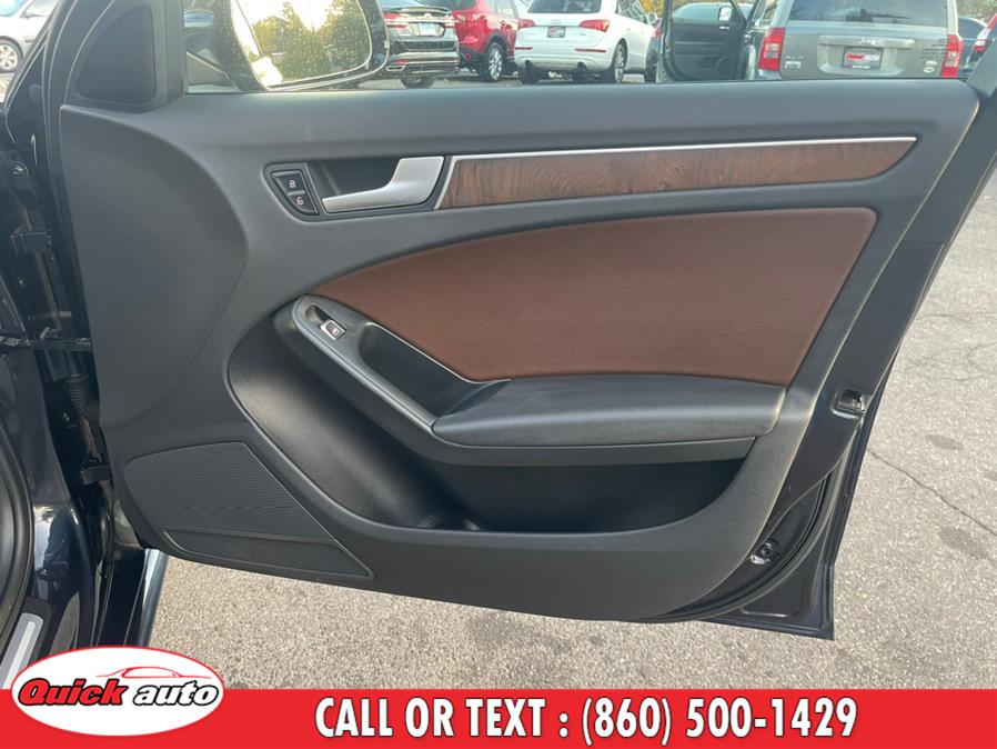 2015 Audi A4 4dr Sdn Auto quattro 2.0T Premium, available for sale in Bristol, Connecticut | Quick Auto LLC. Bristol, Connecticut 2015 Audi A4 4dr Sdn Auto quattro 2.0T Premium, available for sale in Bristol, Connecticut | Quick Auto LLC. Bristol, Connecticut