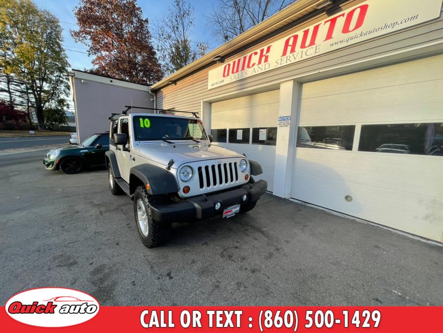 2010 Jeep Wrangler 4WD 2dr Sport, available for sale in Bristol, Connecticut | Quick Auto LLC. Bristol, Connecticut 2010 Jeep Wrangler 4WD 2dr Sport, available for sale in Bristol, Connecticut | Quick Auto LLC. Bristol, Connecticut