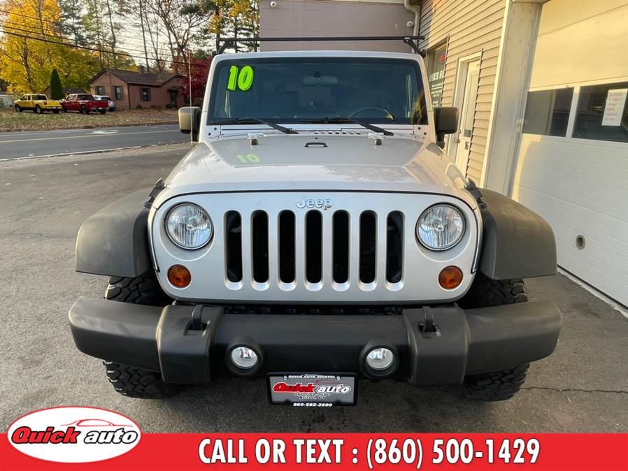 2010 Jeep Wrangler 4WD 2dr Sport, available for sale in Bristol, Connecticut | Quick Auto LLC. Bristol, Connecticut 2010 Jeep Wrangler 4WD 2dr Sport, available for sale in Bristol, Connecticut | Quick Auto LLC. Bristol, Connecticut