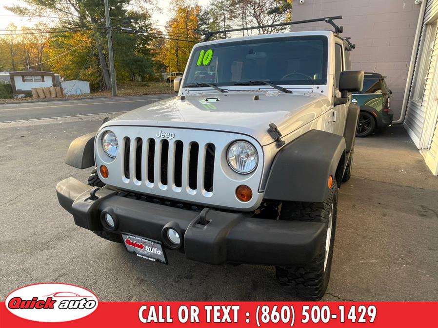 2010 Jeep Wrangler 4WD 2dr Sport, available for sale in Bristol, Connecticut | Quick Auto LLC. Bristol, Connecticut 2010 Jeep Wrangler 4WD 2dr Sport, available for sale in Bristol, Connecticut | Quick Auto LLC. Bristol, Connecticut