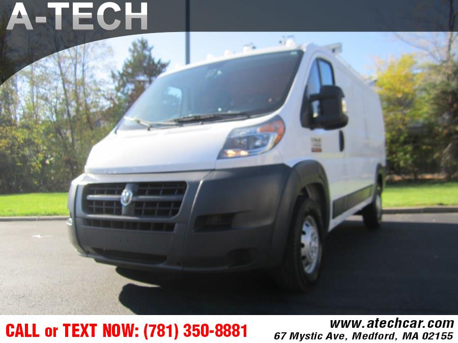 Used Ram ProMaster Cargo Van 1500 Low Roof 136" WB 2018 | A-Tech. Medford, Massachusetts