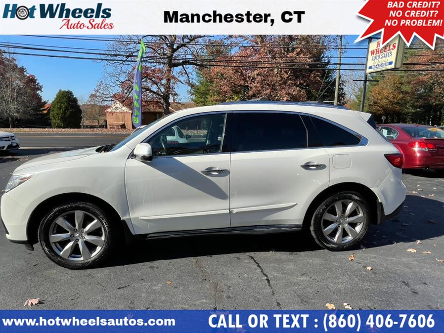 Used Acura MDX SH-AWD 4dr Advance/Entertainment Pkg 2014 | Hot Wheels Auto Sales LLC. Manchester, Connecticut Used Acura MDX SH-AWD 4dr Advance/Entertainment Pkg 2014 | Hot Wheels Auto Sales LLC. Manchester, Connecticut