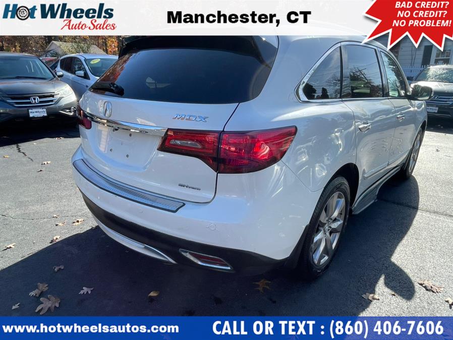Used Acura MDX SH-AWD 4dr Advance/Entertainment Pkg 2014 | Hot Wheels Auto Sales LLC. Manchester, Connecticut Used Acura MDX SH-AWD 4dr Advance/Entertainment Pkg 2014 | Hot Wheels Auto Sales LLC. Manchester, Connecticut