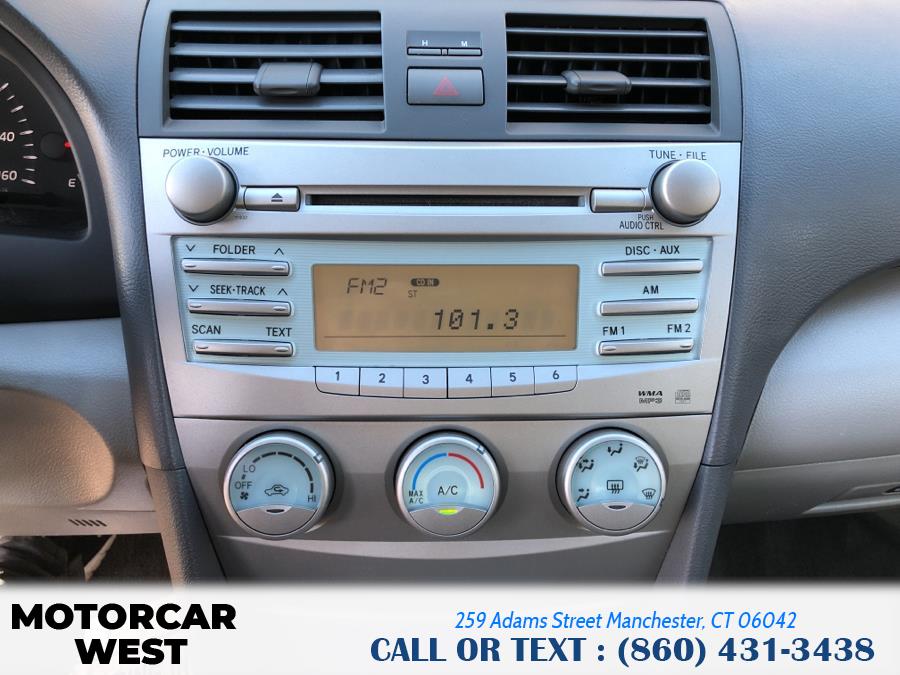 2009 Toyota Camry 4dr Sdn V6 Auto LE, available for sale in Manchester, Connecticut | Motorcar West. Manchester, Connecticut 2009 Toyota Camry 4dr Sdn V6 Auto LE, available for sale in Manchester, Connecticut | Motorcar West. Manchester, Connecticut
