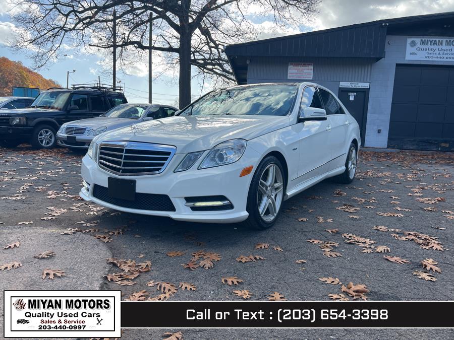 2012 Mercedes-Benz E-Class 4dr Sdn E 350 Luxury 4MATIC, available for sale in Meriden, Connecticut | Miyan Motors. Meriden, Connecticut