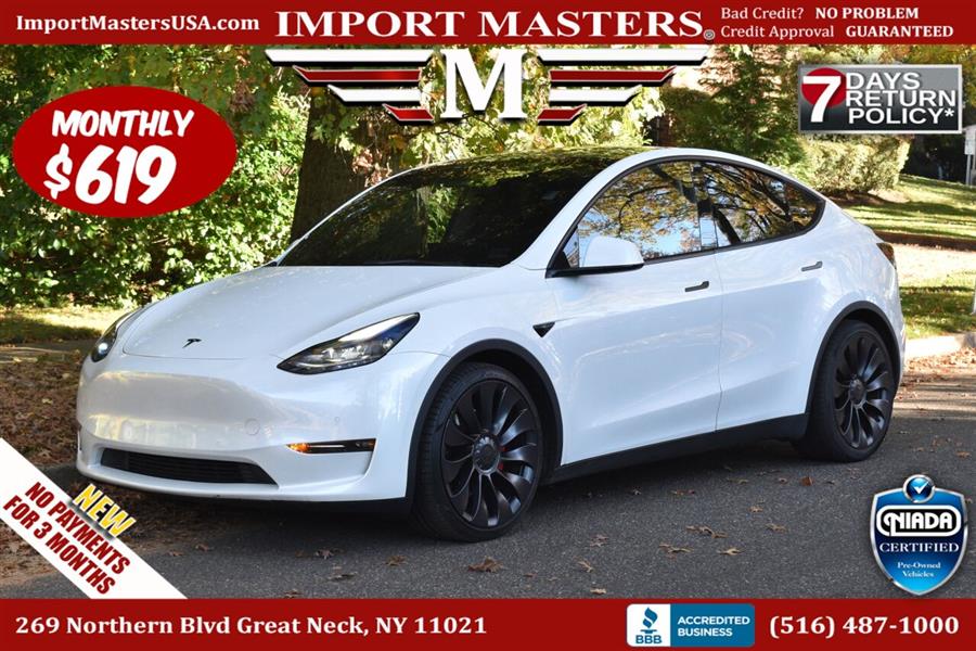 2021 Tesla Model y Performance AWD 4dr Crossover, available for sale in Great Neck, New York | Camy Cars. Great Neck, New York