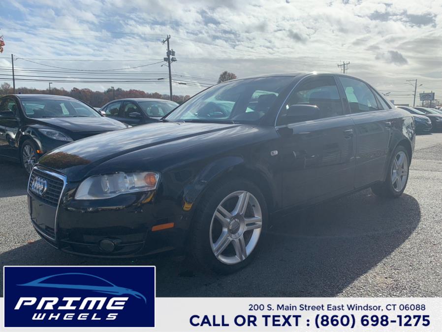 2007 Audi A4 2007 4dr Sdn CVT 2.0T FrontTrak, available for sale in East Windsor, Connecticut | Prime Wheels. East Windsor, Connecticut 2007 Audi A4 2007 4dr Sdn CVT 2.0T FrontTrak, available for sale in East Windsor, Connecticut | Prime Wheels. East Windsor, Connecticut