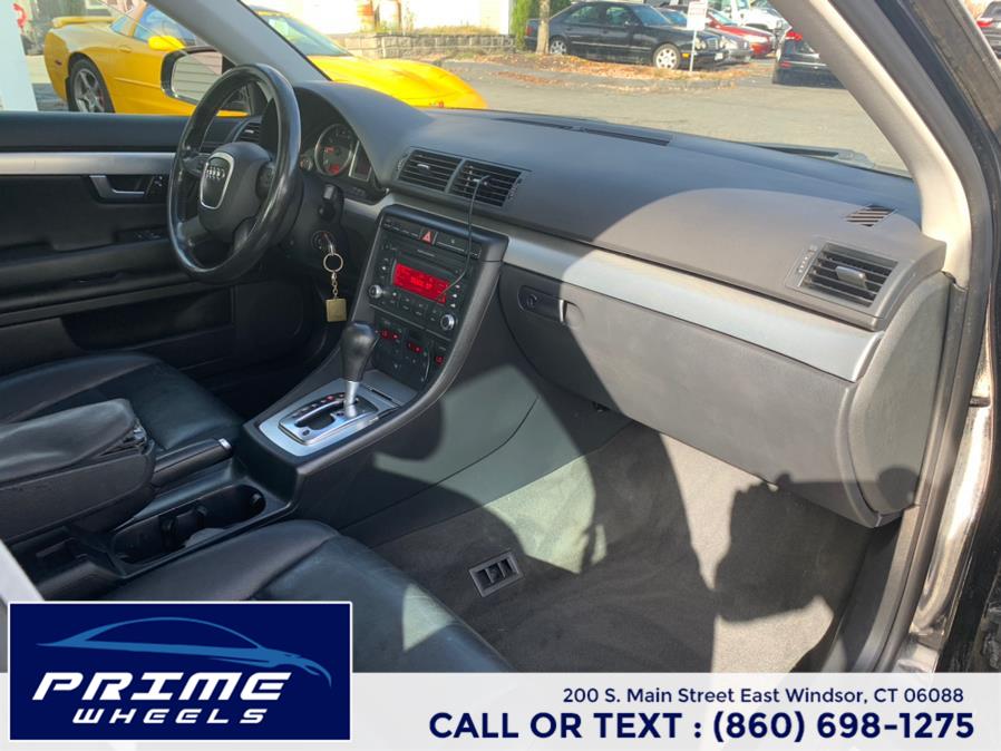 2007 Audi A4 2007 4dr Sdn CVT 2.0T FrontTrak, available for sale in East Windsor, Connecticut | Prime Wheels. East Windsor, Connecticut 2007 Audi A4 2007 4dr Sdn CVT 2.0T FrontTrak, available for sale in East Windsor, Connecticut | Prime Wheels. East Windsor, Connecticut
