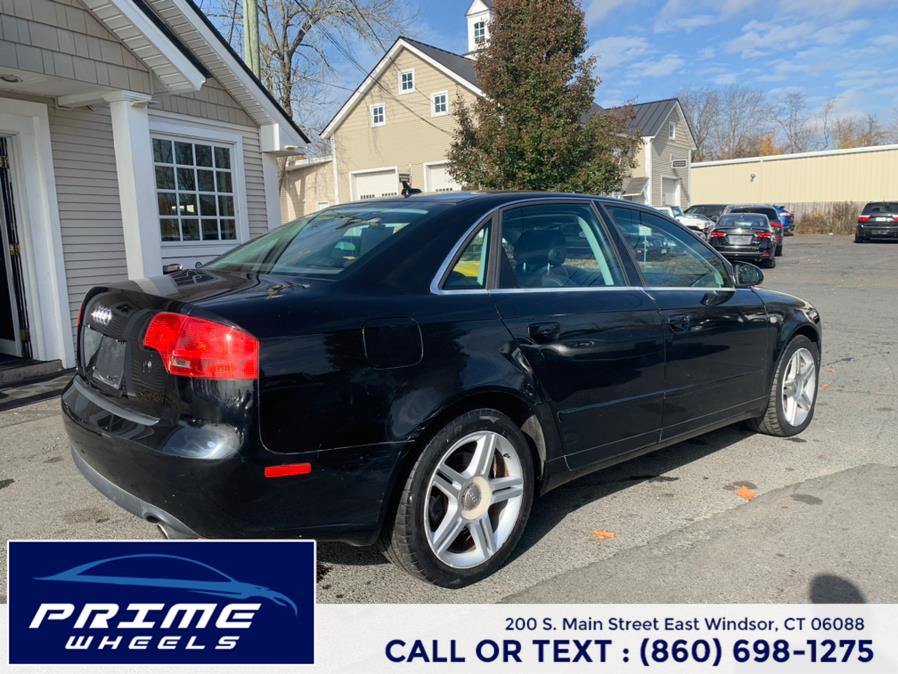 2007 Audi A4 2007 4dr Sdn CVT 2.0T FrontTrak, available for sale in East Windsor, Connecticut | Prime Wheels. East Windsor, Connecticut 2007 Audi A4 2007 4dr Sdn CVT 2.0T FrontTrak, available for sale in East Windsor, Connecticut | Prime Wheels. East Windsor, Connecticut