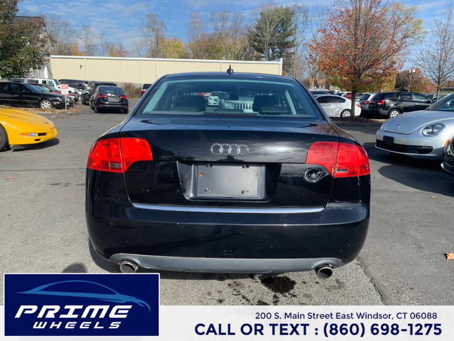 2007 Audi A4 2007 4dr Sdn CVT 2.0T FrontTrak, available for sale in East Windsor, Connecticut | Prime Wheels. East Windsor, Connecticut 2007 Audi A4 2007 4dr Sdn CVT 2.0T FrontTrak, available for sale in East Windsor, Connecticut | Prime Wheels. East Windsor, Connecticut