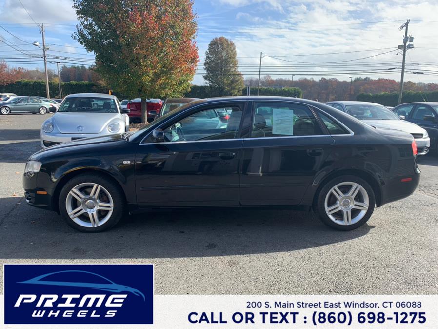 2007 Audi A4 2007 4dr Sdn CVT 2.0T FrontTrak, available for sale in East Windsor, Connecticut | Prime Wheels. East Windsor, Connecticut 2007 Audi A4 2007 4dr Sdn CVT 2.0T FrontTrak, available for sale in East Windsor, Connecticut | Prime Wheels. East Windsor, Connecticut