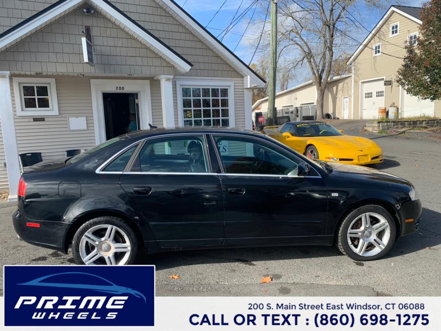 2007 Audi A4 2007 4dr Sdn CVT 2.0T FrontTrak, available for sale in East Windsor, Connecticut | Prime Wheels. East Windsor, Connecticut 2007 Audi A4 2007 4dr Sdn CVT 2.0T FrontTrak, available for sale in East Windsor, Connecticut | Prime Wheels. East Windsor, Connecticut