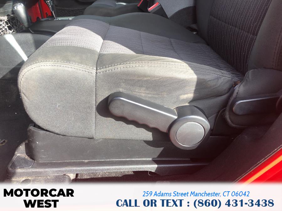2012 Jeep Wrangler 4WD 2dr Sport, available for sale in Manchester, Connecticut | Motorcar West. Manchester, Connecticut 2012 Jeep Wrangler 4WD 2dr Sport, available for sale in Manchester, Connecticut | Motorcar West. Manchester, Connecticut