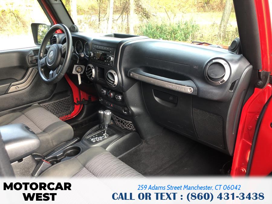 2012 Jeep Wrangler 4WD 2dr Sport, available for sale in Manchester, Connecticut | Motorcar West. Manchester, Connecticut 2012 Jeep Wrangler 4WD 2dr Sport, available for sale in Manchester, Connecticut | Motorcar West. Manchester, Connecticut