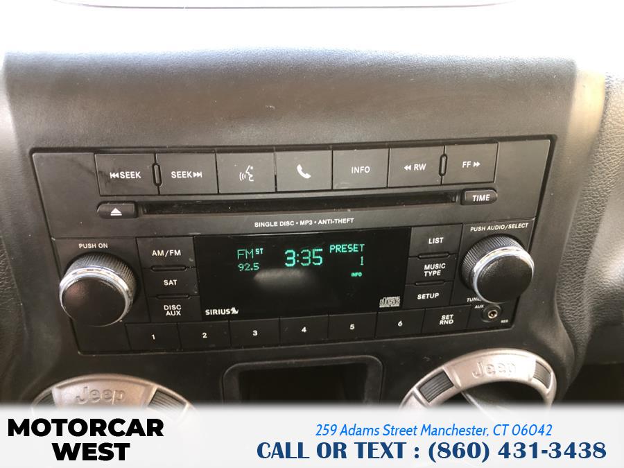 2012 Jeep Wrangler 4WD 2dr Sport, available for sale in Manchester, Connecticut | Motorcar West. Manchester, Connecticut 2012 Jeep Wrangler 4WD 2dr Sport, available for sale in Manchester, Connecticut | Motorcar West. Manchester, Connecticut