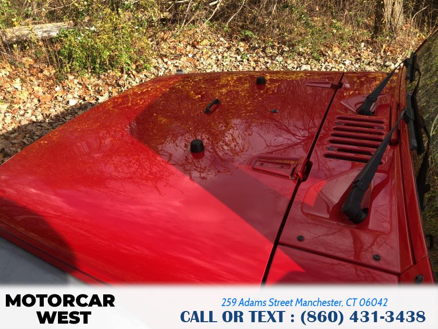 2012 Jeep Wrangler 4WD 2dr Sport, available for sale in Manchester, Connecticut | Motorcar West. Manchester, Connecticut 2012 Jeep Wrangler 4WD 2dr Sport, available for sale in Manchester, Connecticut | Motorcar West. Manchester, Connecticut