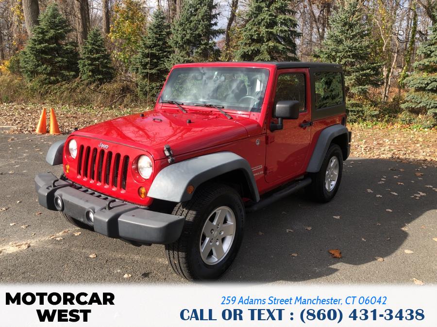 2012 Jeep Wrangler 4WD 2dr Sport, available for sale in Manchester, Connecticut | Motorcar West. Manchester, Connecticut 2012 Jeep Wrangler 4WD 2dr Sport, available for sale in Manchester, Connecticut | Motorcar West. Manchester, Connecticut