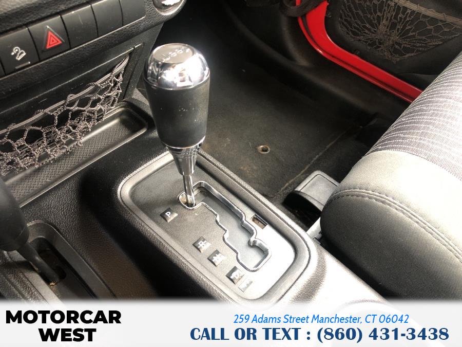 2012 Jeep Wrangler 4WD 2dr Sport, available for sale in Manchester, Connecticut | Motorcar West. Manchester, Connecticut 2012 Jeep Wrangler 4WD 2dr Sport, available for sale in Manchester, Connecticut | Motorcar West. Manchester, Connecticut