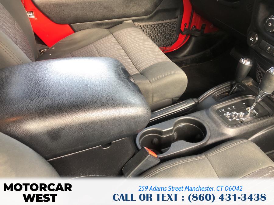 2012 Jeep Wrangler 4WD 2dr Sport, available for sale in Manchester, Connecticut | Motorcar West. Manchester, Connecticut 2012 Jeep Wrangler 4WD 2dr Sport, available for sale in Manchester, Connecticut | Motorcar West. Manchester, Connecticut