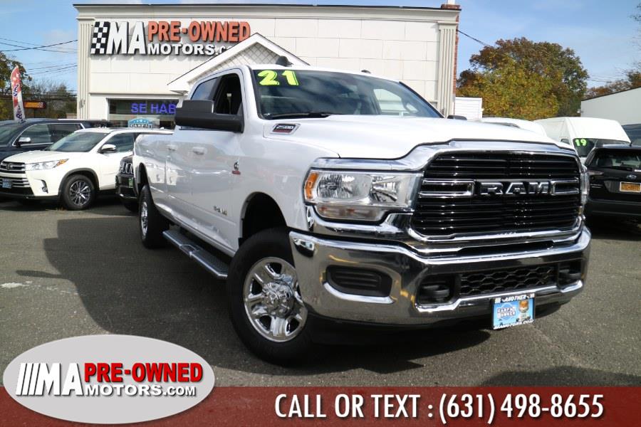 2021 Ram 2500 DIESEL 8" bed Big Horn 4x4 Crew Cab 8'' Box, available for sale in Huntington Station, New York | M & A Motors. Huntington Station, New York 2021 Ram 2500 DIESEL 8" bed Big Horn 4x4 Crew Cab 8'' Box, available for sale in Huntington Station, New York | M & A Motors. Huntington Station, New York