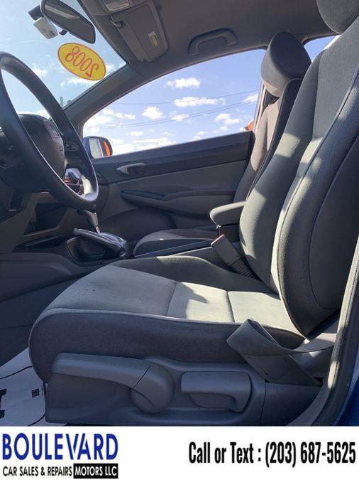 Used Honda Civic LX Sedan 4D 2008 | Boulevard Motors LLC. New Haven, Connecticut Used Honda Civic LX Sedan 4D 2008 | Boulevard Motors LLC. New Haven, Connecticut