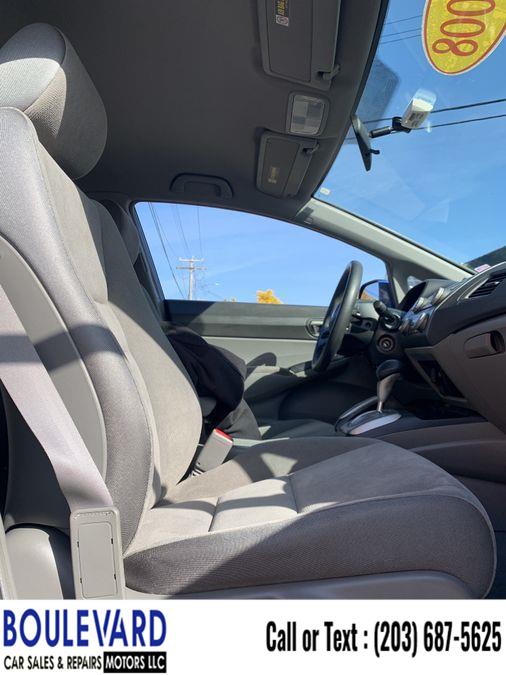 Used Honda Civic LX Sedan 4D 2008 | Boulevard Motors LLC. New Haven, Connecticut Used Honda Civic LX Sedan 4D 2008 | Boulevard Motors LLC. New Haven, Connecticut