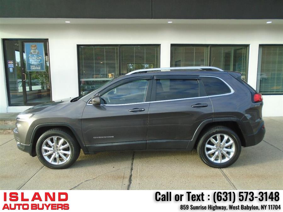 2016 Jeep Cherokee Limited 4x4 4dr SUV, available for sale in West Babylon, New York | Island Auto Buyers. West Babylon, New York 2016 Jeep Cherokee Limited 4x4 4dr SUV, available for sale in West Babylon, New York | Island Auto Buyers. West Babylon, New York