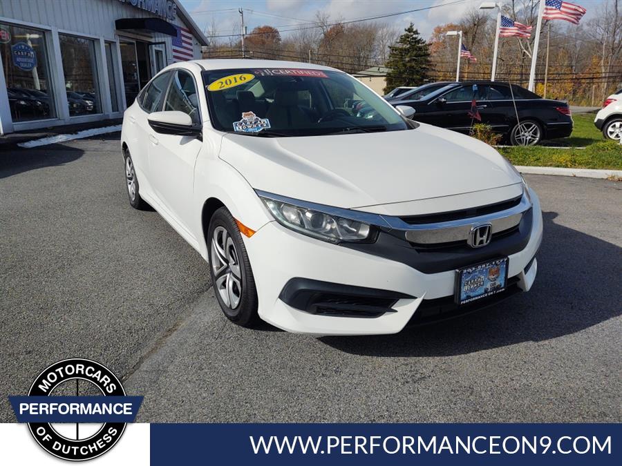 Used Honda Civic Sedan 4dr CVT LX 2016 | Performance Motor Cars. Wappingers Falls, New York