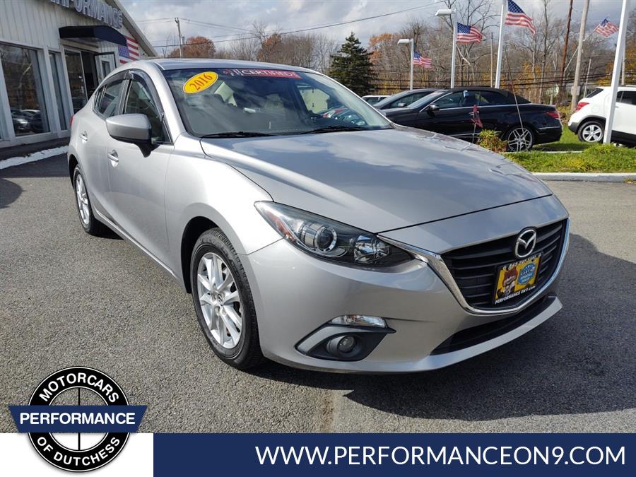 2016 Mazda Mazda3 4dr Sdn Auto i Touring, available for sale in Wappingers Falls, New York | Performance Motor Cars. Wappingers Falls, New York