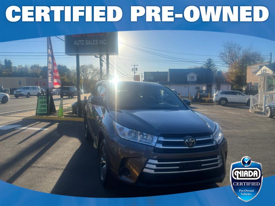 2019 Toyota Highlander LE V6 AWD (Natl), available for sale in Huntington Station, New York | Connection Auto Sales Inc.. Huntington Station, New York 2019 Toyota Highlander LE V6 AWD (Natl), available for sale in Huntington Station, New York | Connection Auto Sales Inc.. Huntington Station, New York