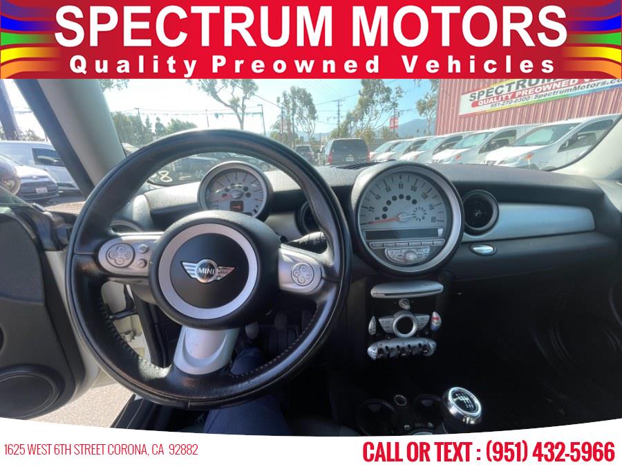 2010 MINI Cooper Hardtop 2dr Cpe, available for sale in Corona, California | Spectrum Motors. Corona, California 2010 MINI Cooper Hardtop 2dr Cpe, available for sale in Corona, California | Spectrum Motors. Corona, California