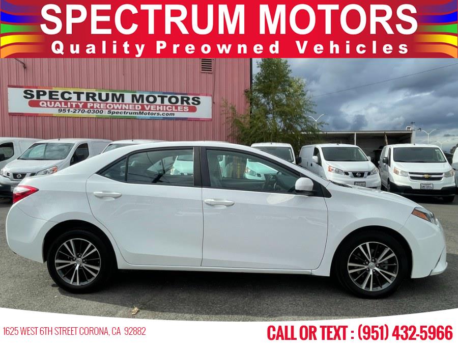 Used Toyota Corolla 4dr Sdn CVT LE Plus (Natl) 2016 | Spectrum Motors. Corona, California Used Toyota Corolla 4dr Sdn CVT LE Plus (Natl) 2016 | Spectrum Motors. Corona, California